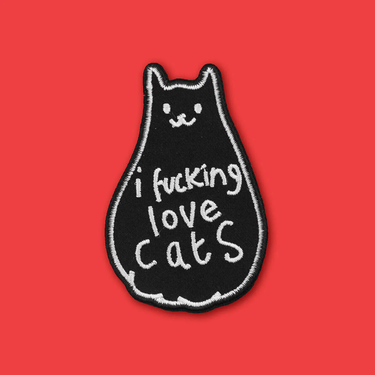 I Fucking Love Cats Patch