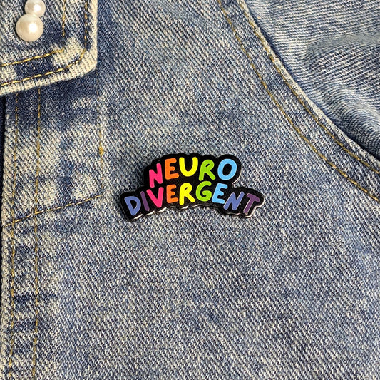 Neurodivergent Enamel Pin