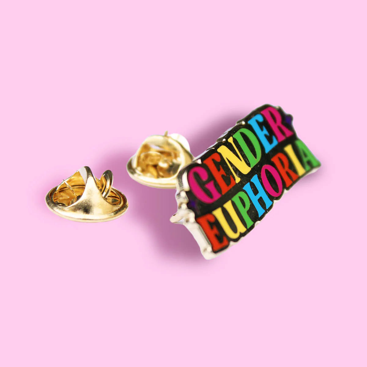 Gender Euphoria Enamel Pin