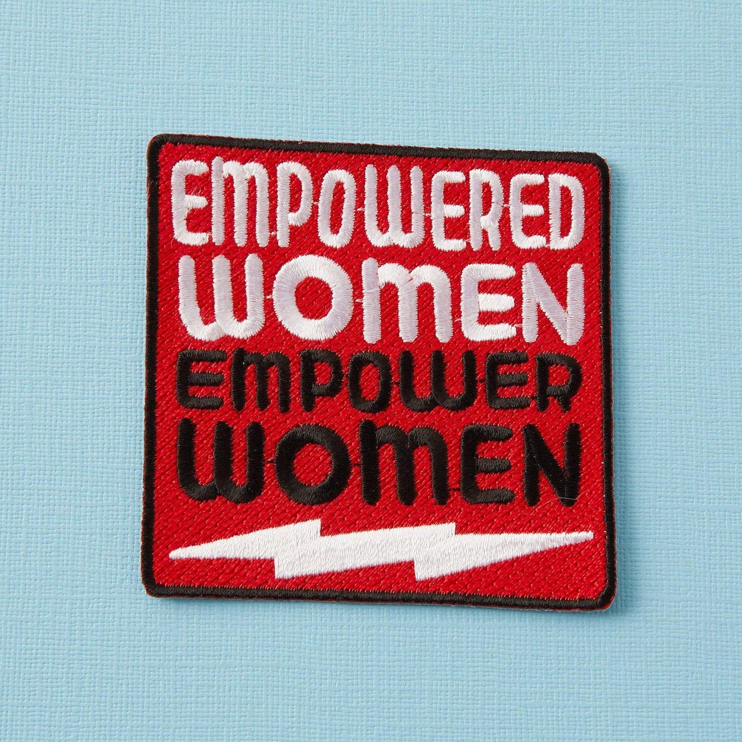 Empowered Women Embroidered Iron On Patch