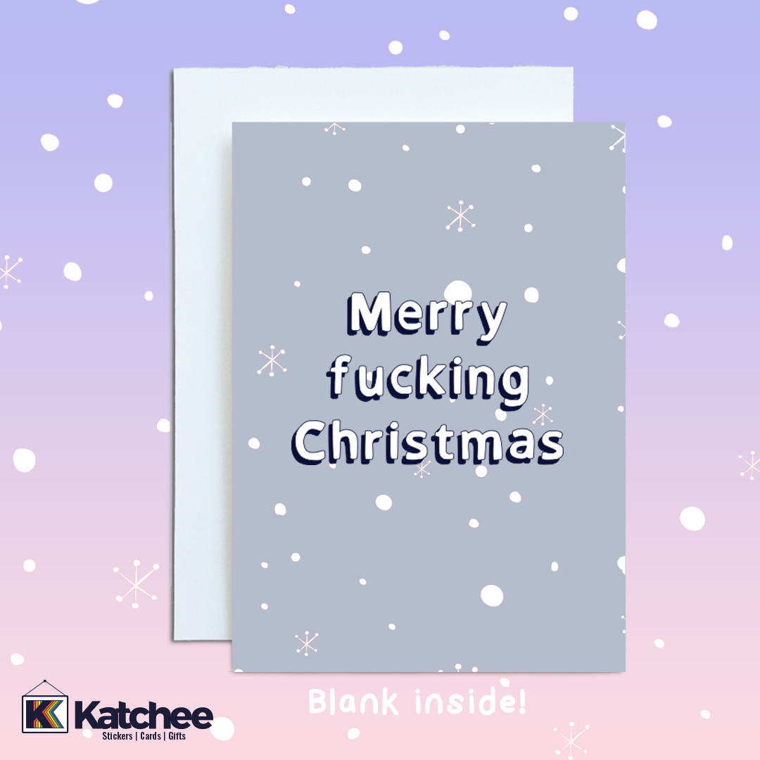 Christmas card - Merry fucking Christmas